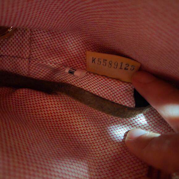 Dooney and Bourke Signature Logo Monogram Small Shoulder Purse Canvas Leather - Picture 14 of 16